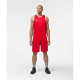 Jögel CAMP BASIC Шорты баскетбольные Красный/Белый - фото 264840