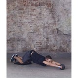 Starfit CORE RL-106 Ролик для пресса широкий Черный/Темно-синий - фото 264885