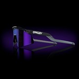 Oakley HYDRA CRYSTAL BLACK Очки солнцезащитные Черный глянцевый/Фиолетовые линзы - фото 264947