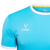 Jögel CAMP ORIGIN JFT-1020 Футболка Бирюзовый/Белый - фото 264952