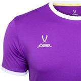 Jögel CAMP ORIGIN JFT-1020 Футболка Фиолетовый/Белый - фото 264958