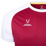 Jögel CAMP REGLAN JFT-1021-K Футболка детская Гранатовый/Белый - фото 264994 Jögel CAMP REGLAN JFT-1021-K Футболка детская Гранатовый/Белый - фото 264994