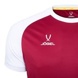 Jögel CAMP REGLAN JFT-1021 Футболка Гранатовый/Белый - фото 265026