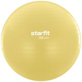 Starfit GB-108, 55 СМ, 900 Г Фитбол антивзрыв Желтый пастель - фото 265292