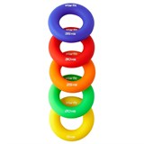 Starfit ES-404 Эспандер кистевой Кольцо диаметр 8,8см силикогель 25кг Оранжевый - фото 265471