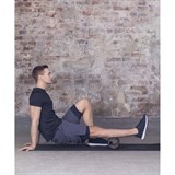 Starfit FA-509 Ролик массажный высокая жесткость 33x13,5 cм Черный/Оранжевый - фото 265594