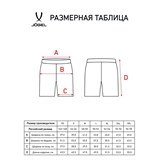 Jögel REFEREE SHORTS Шорты судейские Черный/Белый - фото 265647
