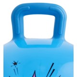 Starfit GB-406 45СМ, 500Г Мяч-попрыгун с ручкой антивзрыв Голубой - фото 265695