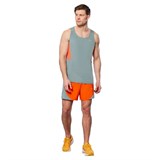 Mizuno ALPHA 5.5 SHORT "NASTURTIUM/LEAD" Шорты беговые Оранжевый/Серый - фото 265799