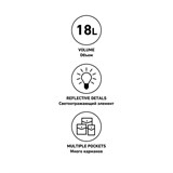 Jögel ESSENTIAL CLASSIC BACKPACK Рюкзак Красный - фото 265907