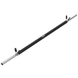 Starfit BB-104 Гриф для аэробики 120 см d=25 мм неопреновый с пружинными замками Черный - фото 266057