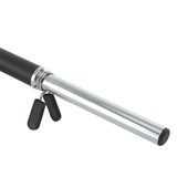 Starfit BB-104 Гриф для аэробики 120 см d=25 мм неопреновый с пружинными замками Черный - фото 266058