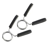 Starfit BB-104 Гриф для аэробики 120 см d=25 мм неопреновый с пружинными замками Черный - фото 266060