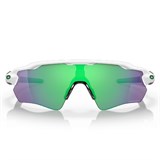 Oakley RADAR EV PATH TEAM COLORS Очки солнцезащитные Белый матовый/Зеленые линзы - фото 266091