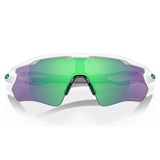 Oakley RADAR EV PATH TEAM COLORS Очки солнцезащитные Белый матовый/Зеленые линзы - фото 266094