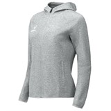 Jögel ESSENTIAL ATHLETE HOODED FZ JACKET 24 (W) Худи на молнии женский Серый - фото 266139