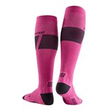 CEP SKI ULTRALIGHT TALL COMPRESSION SOCKS (W) Компрессионные гольфы для лыжных гонок женские Розовый - фото 266249