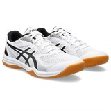 Asics UPCOURT 5 Кроссовки волейбольные Белый/Черный - фото 266363