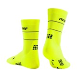 CEP REFLECTIVE MID CUT COMPRESSION SOCKS Компрессионные носки Желтый - фото 266645