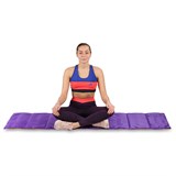 Indigo SM-042 Коврик гимнастический Фиолетовый/Розовый - фото 266660