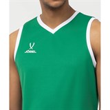 Jögel CAMP BASIC Майка баскетбольная Зеленый/Белый - фото 266700