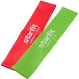 Starfit ES-206 Мини-эспандеры (4 шт) Черный/Серый/Малиновый/Лайм - фото 266737