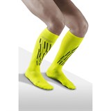 CEP SKI THERMO TALL COMPRESSION SOCKS Компрессионные гольфы для катания на лыжах Желтый/Черный - фото 266791
