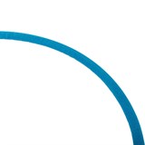 Rusbrand YT-01577 90 СМ, 0,9 КГ (продается по 5 шт, цена указана за 1 шт) Обруч металлический в мягком оплете - фото 266833