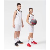 Jögel CAMP BASIC Шорты баскетбольные детские Белый/Черный - фото 266868