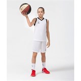 Jögel CAMP BASIC Шорты баскетбольные детские Белый/Черный - фото 266869