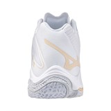 Mizuno WAVE LIGHTNING Z8 MID (W) Кроссовки волейбольные женские Белый/Темно-синий - фото 266896