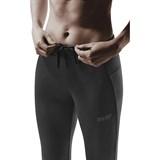 CEP WINTER RUN PANTS (W) Утепленные брюки для бега женские Черный - фото 267007