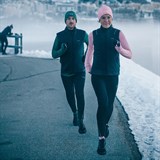 CEP WINTER RUN PANTS (W) Утепленные брюки для бега женские Черный - фото 267010