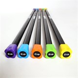 Starfit BB-301 6 кг Бодибар неопреновый Черный/Фиолетовый - фото 267020