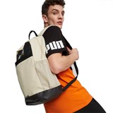 Puma PLUS BACKPACK Рюкзак Бежевый/Черный - фото 267130
