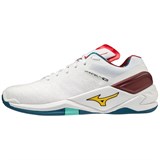 Mizuno WAVE STEALTH NEO Кроссовки гандбольные Белый/Красный - фото 267193