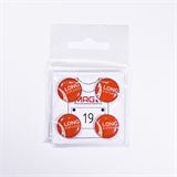 Magni LONG DISTANCE КРАСНЫЙ Магнитные держатели спортивных номеров - фото 267276