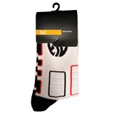 361° BASKETBALL SOCKS Носки баскетбольные Белый/Черный/Красный - фото 267382