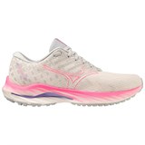 Mizuno WAVE INSPIRE 19 (W) Кроссовки беговые женские Белый/Розовый - фото 267429