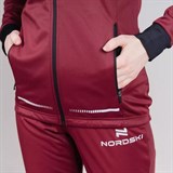 Nordski PRO (W) Куртка спортивная женская Красный/Черный - фото 267472