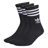 Adidas MID CUT CREW SOCKS 3P Носки высокие Черный/Белый - фото 267500