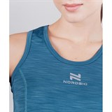 Nordski RUN (W) EMERALD Майка беговая женская Синий - фото 267581