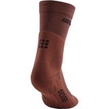 CEP COLD WEATHER MID-CUT SOCKS (W) Компрессионные носки для бега с шерстью мериноса женские Бордовый - фото 267679