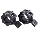 Starfit BB-109 Замки с фиксатором для грифа, d=26 мм, пластиковые, черный, (2 шт) - фото 267708