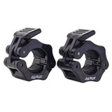 Starfit BB-109 Замки с фиксатором для грифа, d=26 мм, пластиковые, черный, (2 шт) - фото 267710