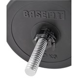 Starfit BB-109 Замки с фиксатором для грифа, d=26 мм, пластиковые, черный, (2 шт) - фото 267711