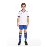 Kelme FOOTBALL SUIT KID Форма футбольная детская Белый/Синий/Золотой - фото 267744