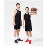 Jögel CAMP BASIC Майка баскетбольная детская Черный/Белый - фото 267883