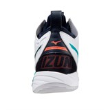 Mizuno WAVE MOMENTUM 2 MID Кроссовки волейбольные Белый/Темно-синий - фото 267996 Mizuno WAVE MOMENTUM 2 MID Кроссовки волейбольные Белый/Темно-синий - фото 267996