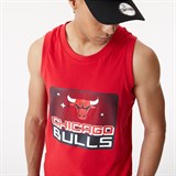 New Era CHICAGO BULLS GRAPHIC TANK TOP Майка баскетбольная Красный/Черный/Белый - фото 268040